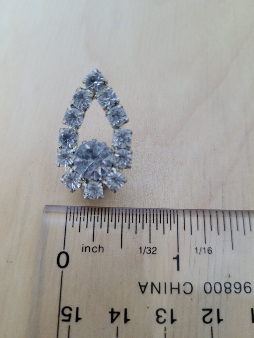 Vintage Rhinestone Shoe Clips - Picture 8 of 9